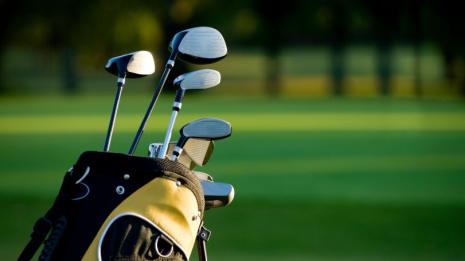 Golfbag med køller