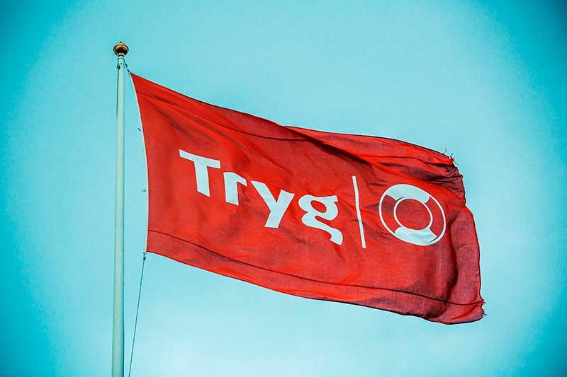 Bilde av et tryg flagg