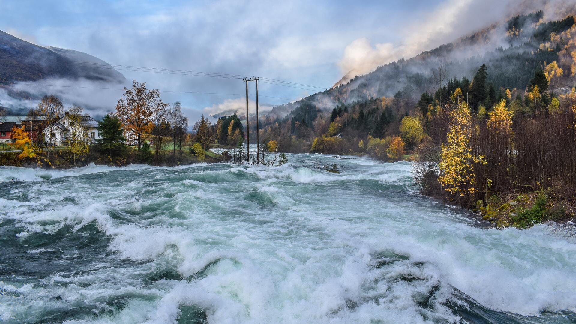 Stormflod i norsk natur