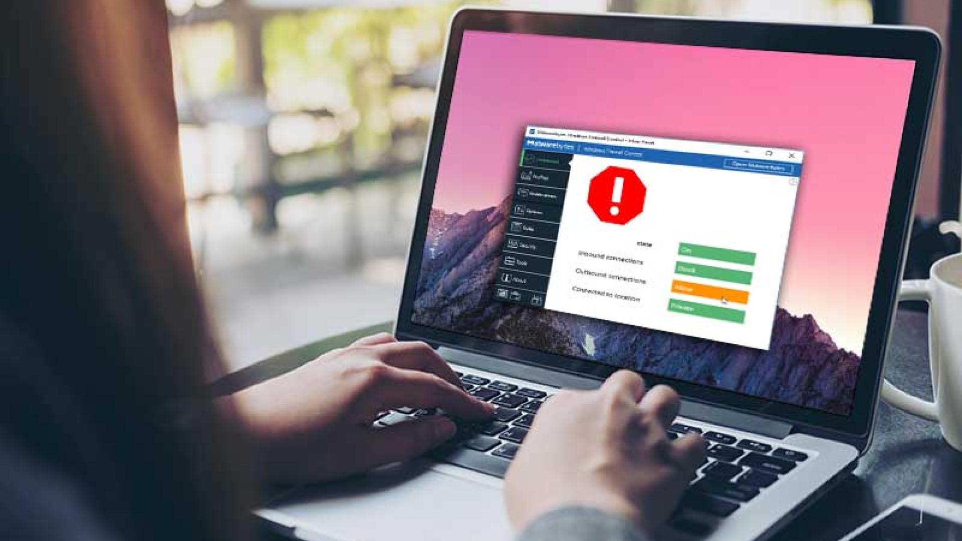 PC som har fått et virus 