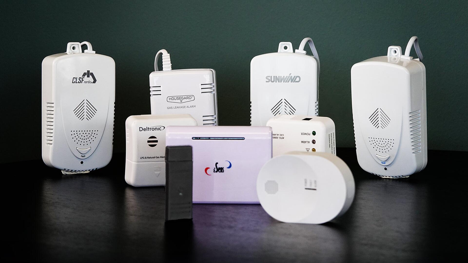 Stor test av gassvarslere