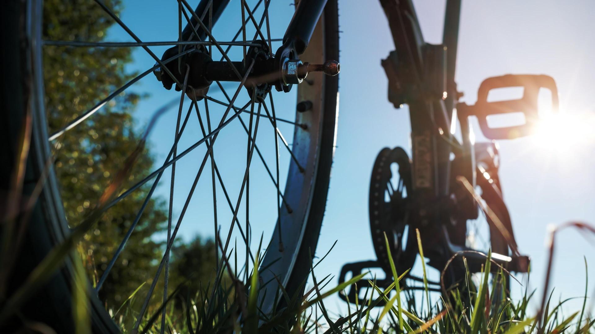 Nærbilde av sykkel