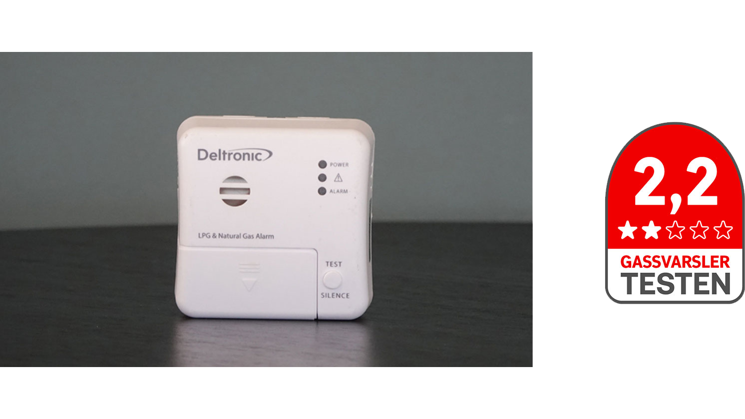 Deltronic DGA gassvarsler 2,2 av 5 score