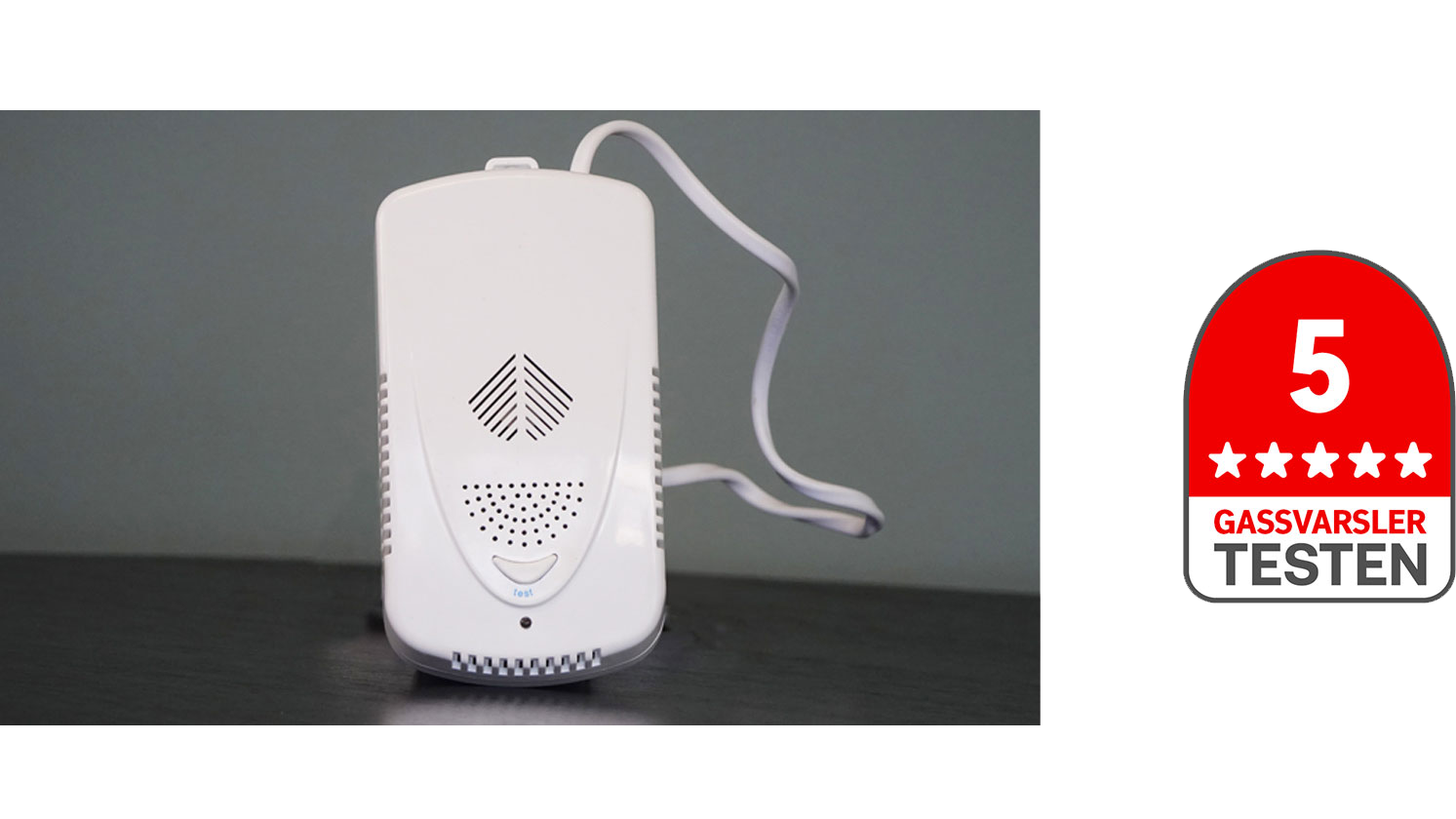 No-flame 83192 gass varsler. 5 av 5 i score.